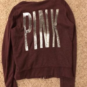 Wine colored hoodie
